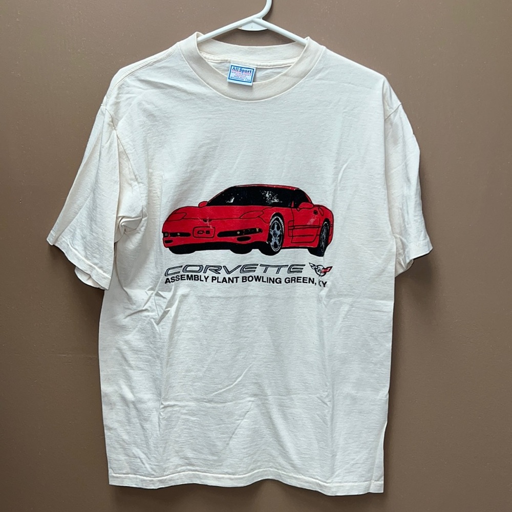 Vintage Corvette t shirt. Single stitched